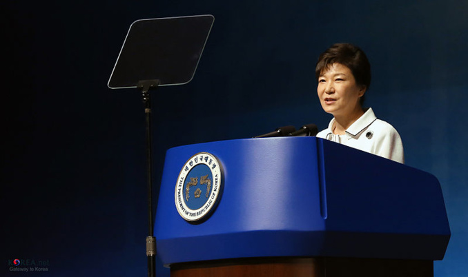 President Park Geun-hye. Picture by JEON HAN