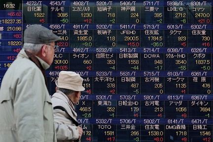 Asian Stocks Soared to Multi-Year High Records
