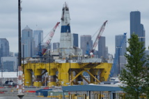 Shell Polar Pioneer at Terminal 5 in Seattle, wikimedia