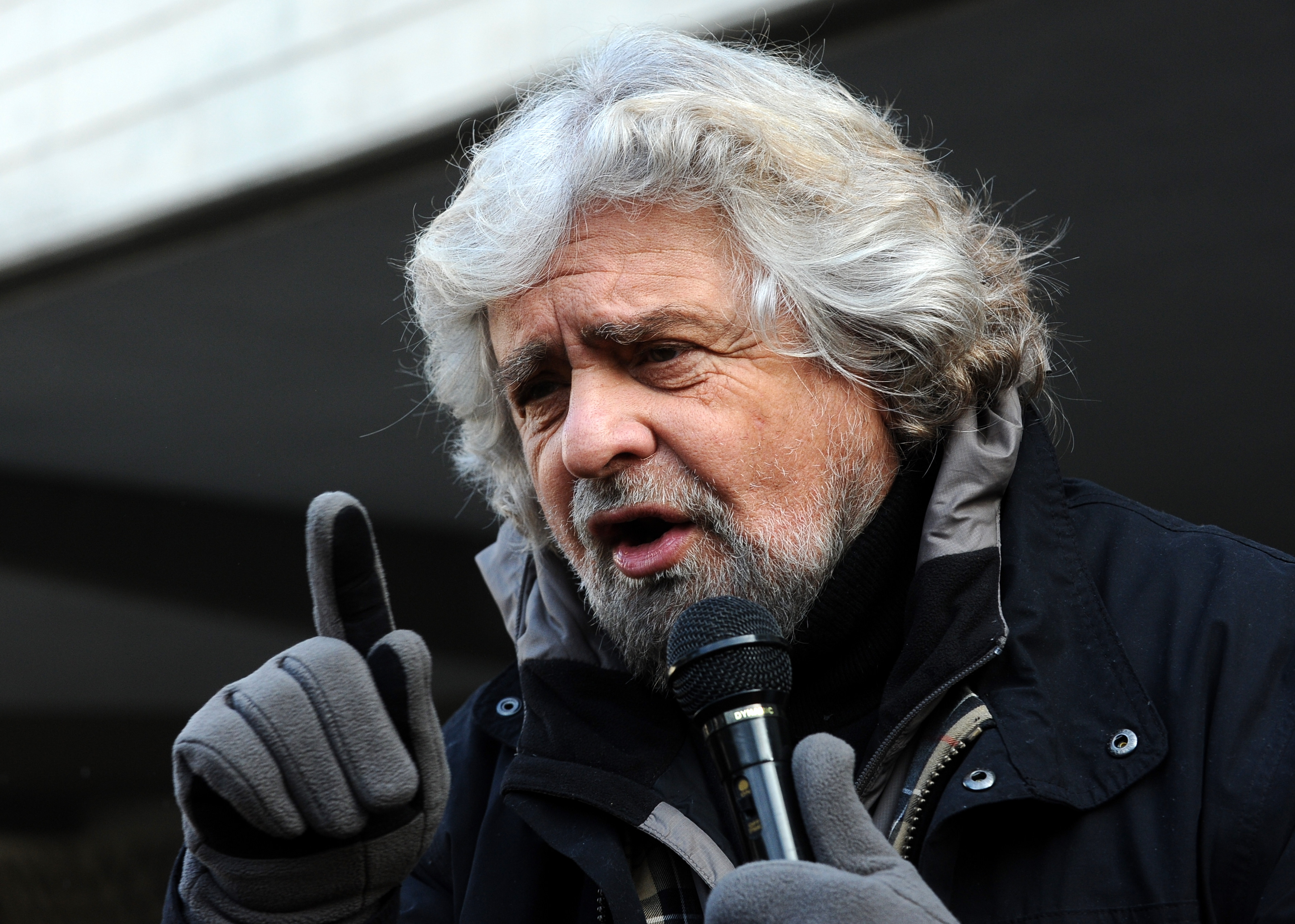 Beppe Grillo, picture by Niccolò Caranti