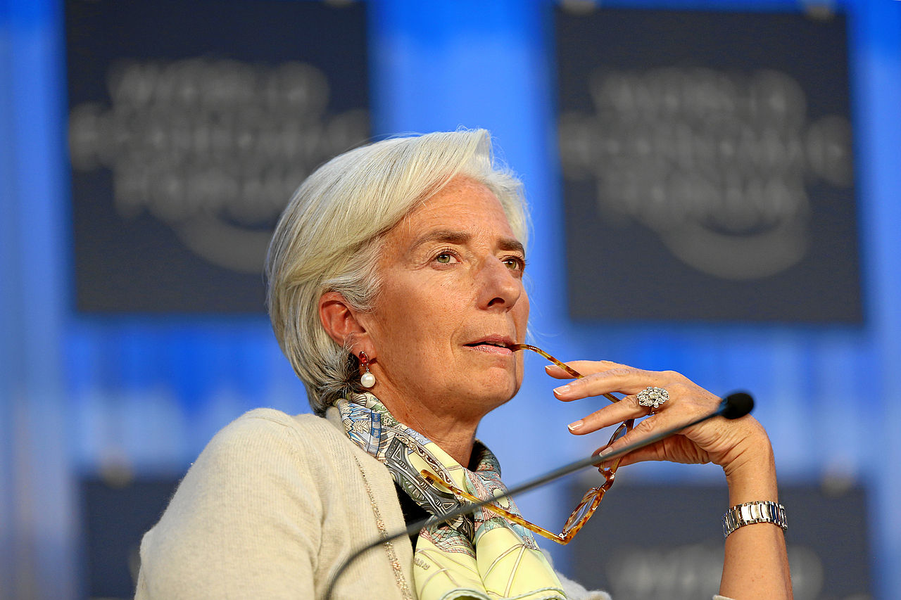 Christine Lagarde, IMF. Credits: World Economic Forum