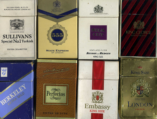 UK Parliament bans branding in cigarettes