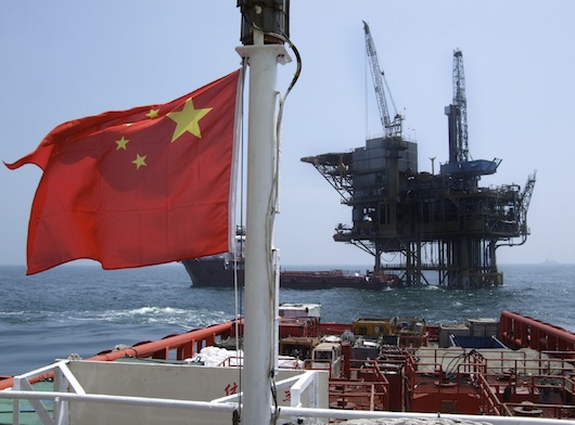 China Stocks Up Oil