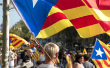 Catalonia Ex-Prime Minister Artur Mas comes up to trial, crowds protest