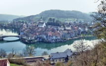 How does Rhine River affect German economy?