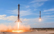 SpaceX launches the third Falcon Heavy