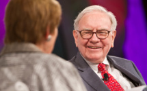 Buffett gives half his shares to charity