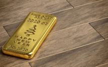 Gold falls in price as investors' risk appetite grows stronger