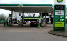 BP shares show the lowest fall in three months