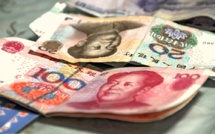 China raises the yuan to one-month high against the dollar