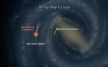 Astronomers Chartering The Milky-Way Discover A New Planet, The Furthest Ever, With The Help Of Spitzer
