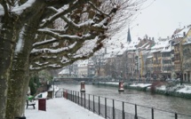 Snowfalls in Europe caused disruptions with airports and public transport